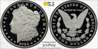 2024-S $1 Morgan Dollar PR70DCAM
