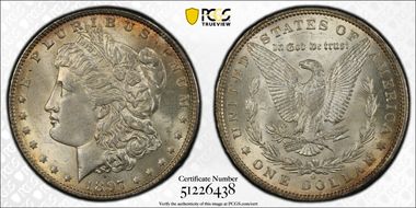 1897-O $1 MS62+