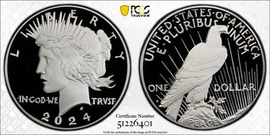 2024-S $1 Peace Dollar PR69DCAM