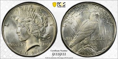 1926 $1 MS65