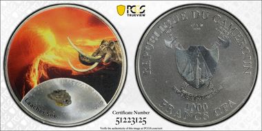 2020 1000 Fr Laacher See Colorized MS67