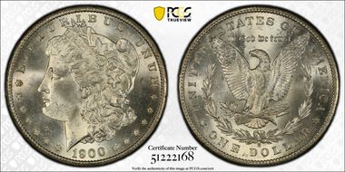 1900-S $1 MS65