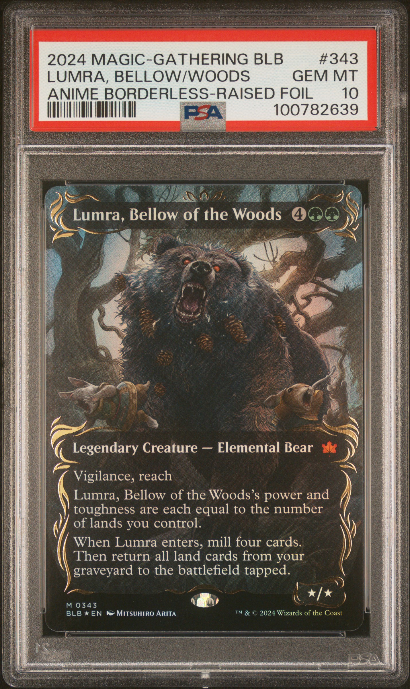 psa vs bgs vs cgc Lumra, Bellow of the Woods