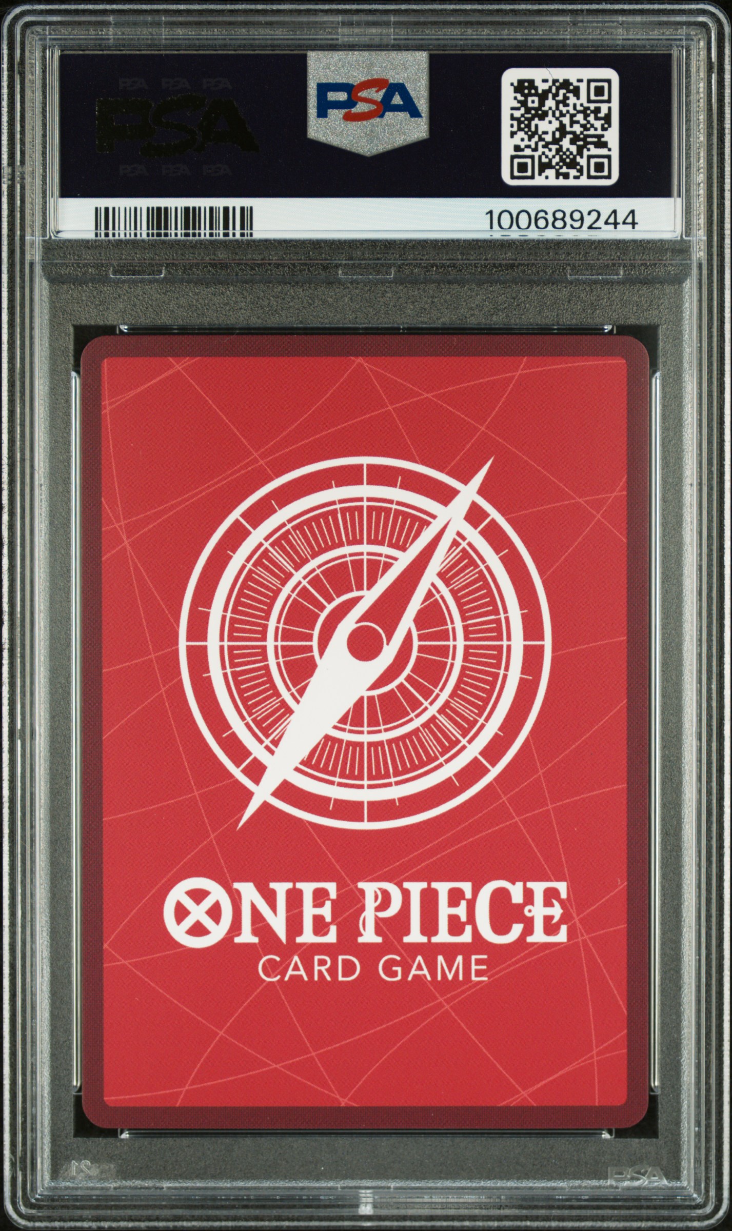 2022 One Piece Starter Deck-Animal Kingdom Pirates Kaido #001 (St04-Super Pre-Release) Gem Mt 10 back