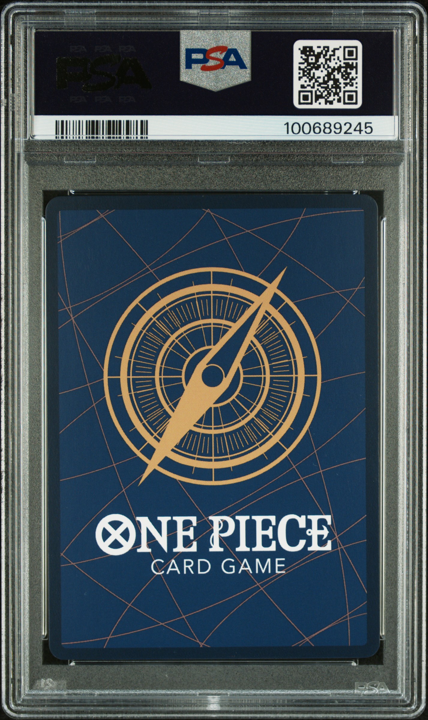 2022 One Piece Romance Dawn Trafalgar Law #047 (Op01-Alternate Art) Gem Mt 10 back