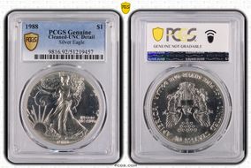 1988 $1 Silver Eagle N1