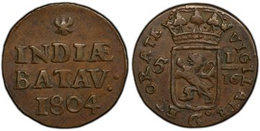 1804 Duit KM-100 XF45BN