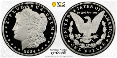 2024-S $1 Morgan Dollar First Strike PR69DCAM