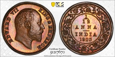 1903(C) 1/12 An SW-7.209 PR63RB