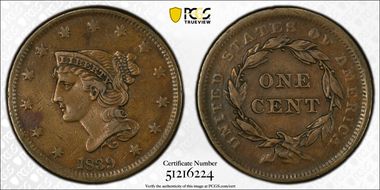 1839 1C Type of 1840 XF40BN