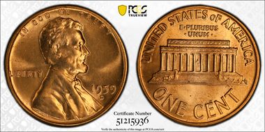 1959-D 1C MS66RD