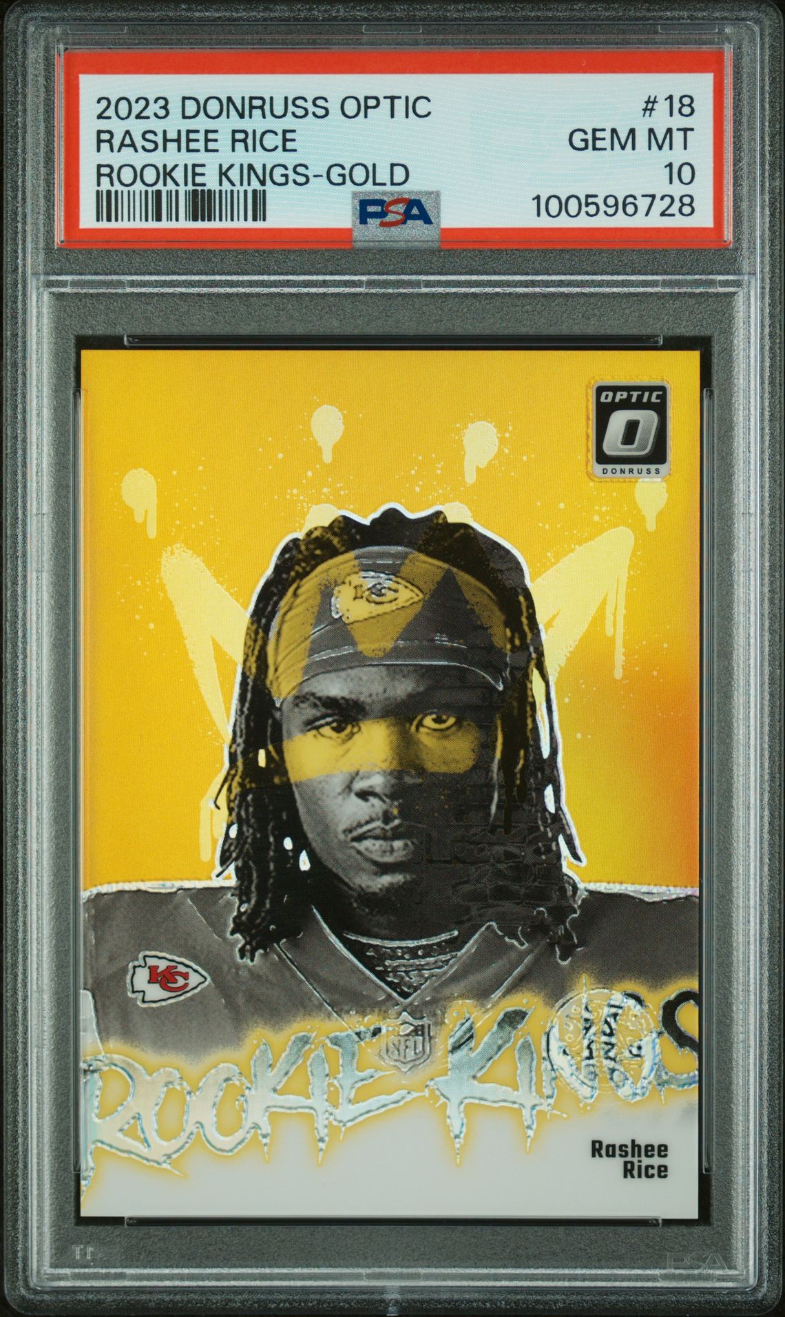 2023 Panini Panini Donruss Optic Rookie Kings #18 Rashee Rice front