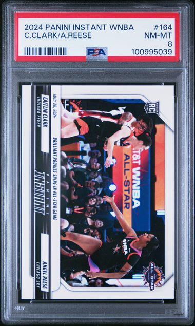 2024 Panini Instant Wnba C.clark/A.reese #164 Nm-Mt 8 front