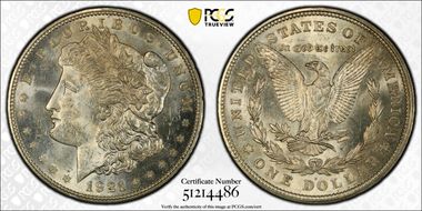 1921-D $1 MS63
