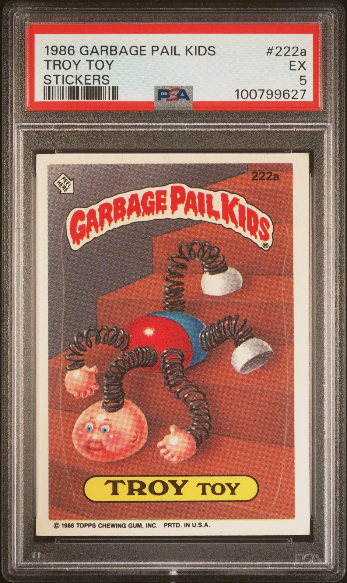 Troy Toy PSA 5