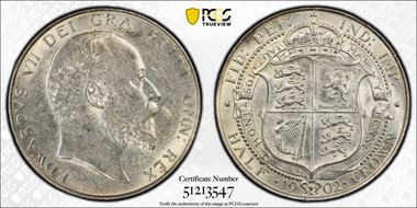 1902 1/2 Cr S-3980 AU55