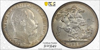 1902 Crown S-3978 AU58