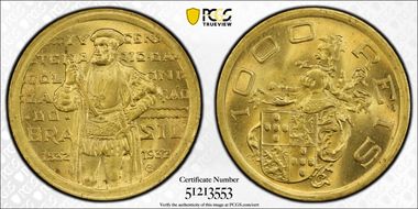 1932 1000 R Mald-647.01 400th Ann. MS66