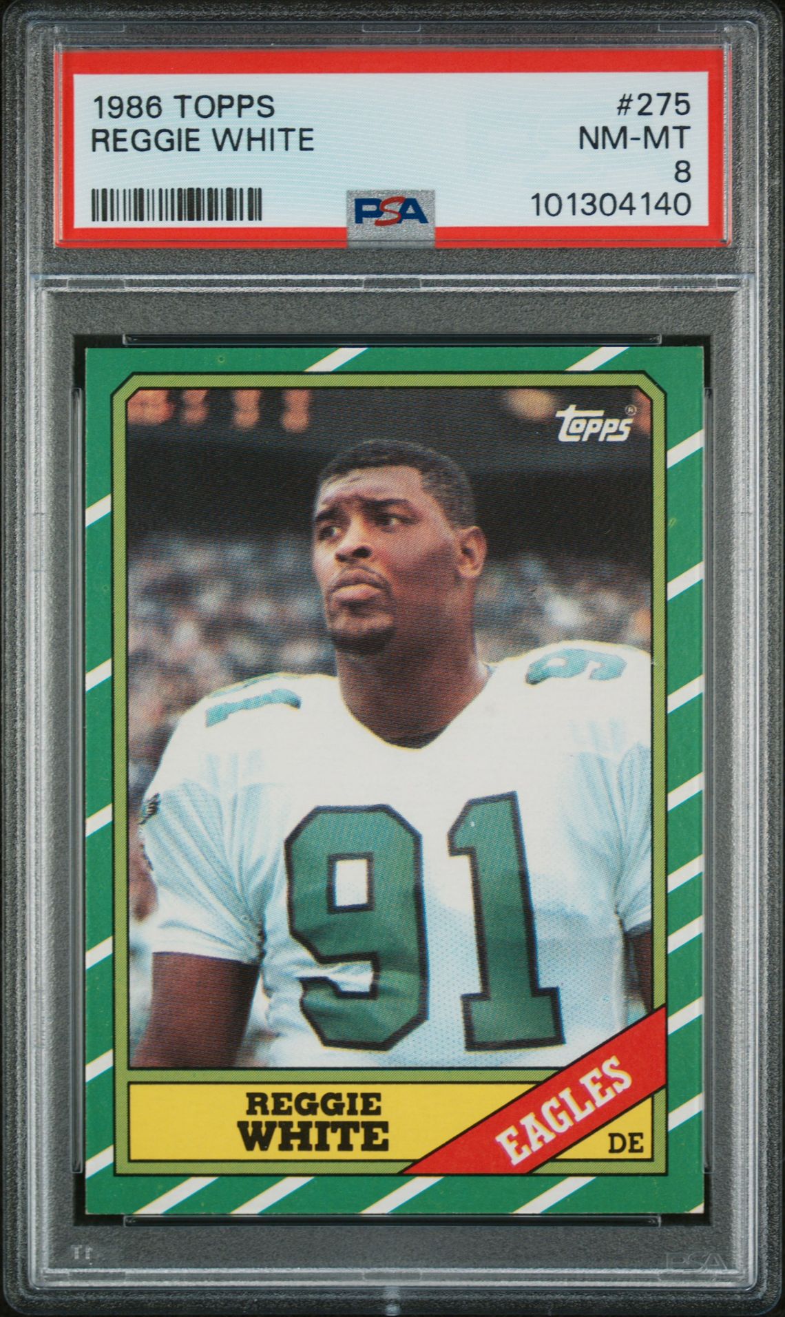 1986 Topps TOPPS White #275 Reggie White front