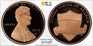 2024-S 1C Shield PR69DCAM