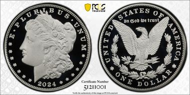 2024-S $1 Morgan Dollar PR70DCAM