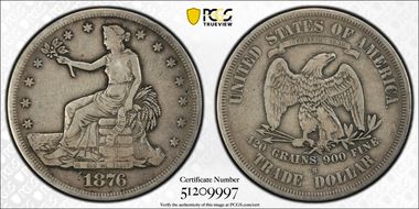 1876-S T$1 F15