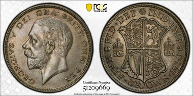 1930 1/2 Cr S-4037 MS63