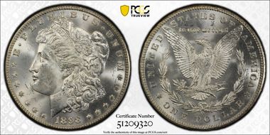 1898-O $1 MS65