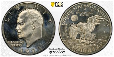 1973-S $1 Clad PR65CAM