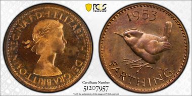 1953 1/4D S-4156 PR65RB