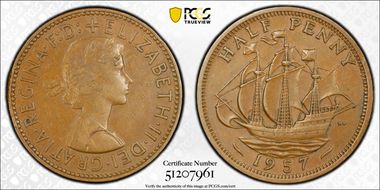 1957 1/2D S-4158 XF45BN