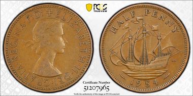 1954 1/2D S-4158 XF40BN