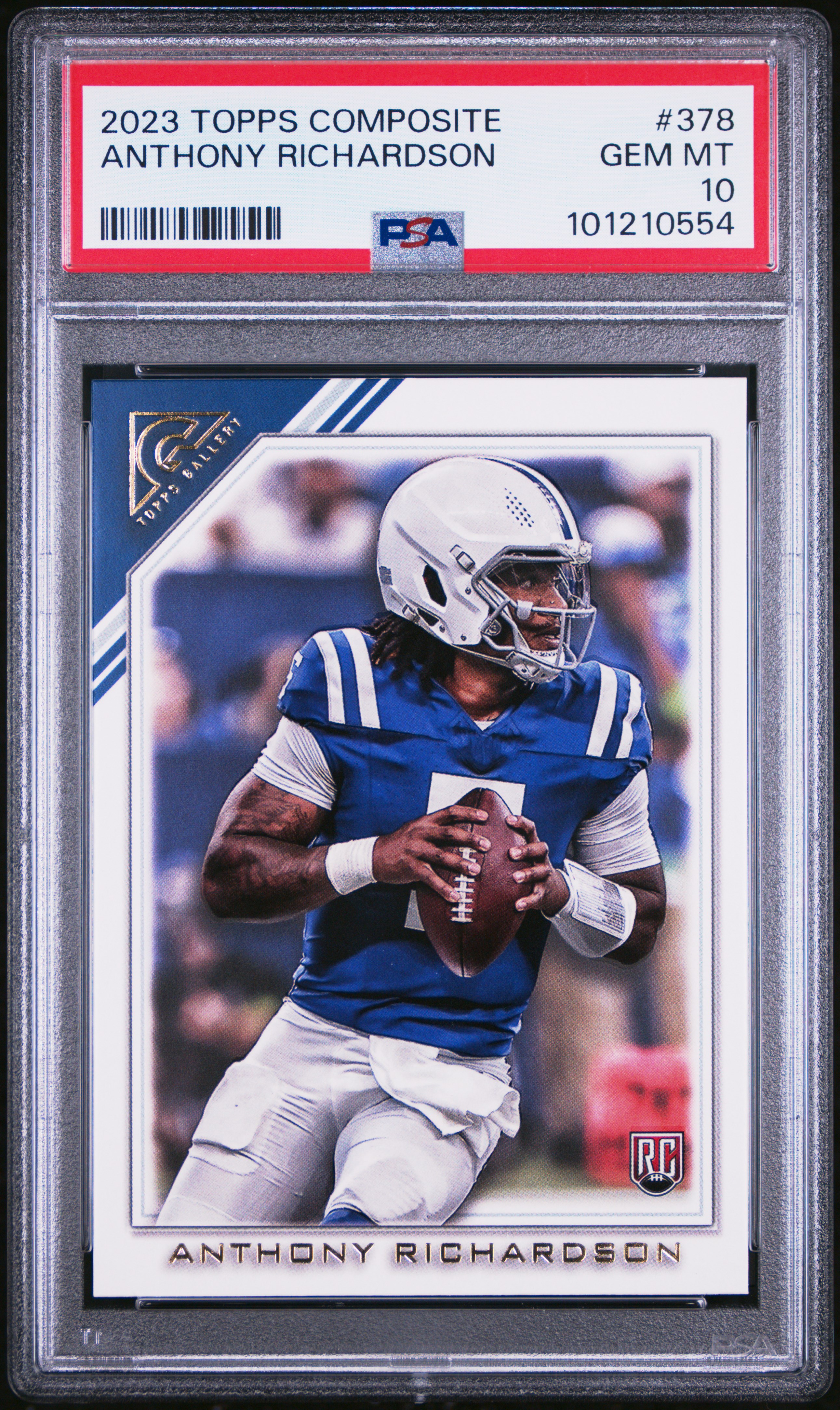 2023 Topps Composite Anthony Richardson #378 Gem Mt 10 front