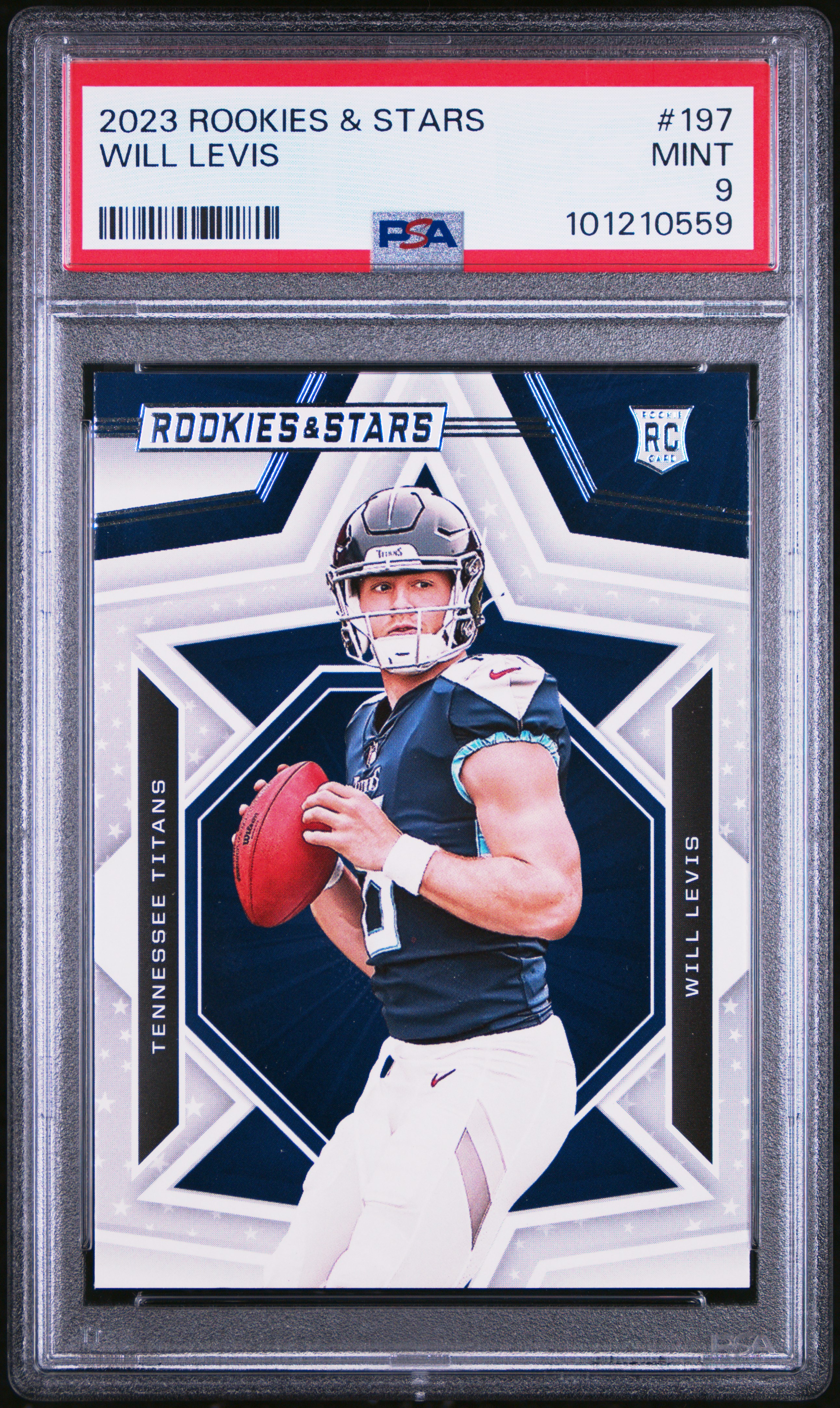 2023 Panini Rookies & Stars Will Levis #197 Mint 9 front