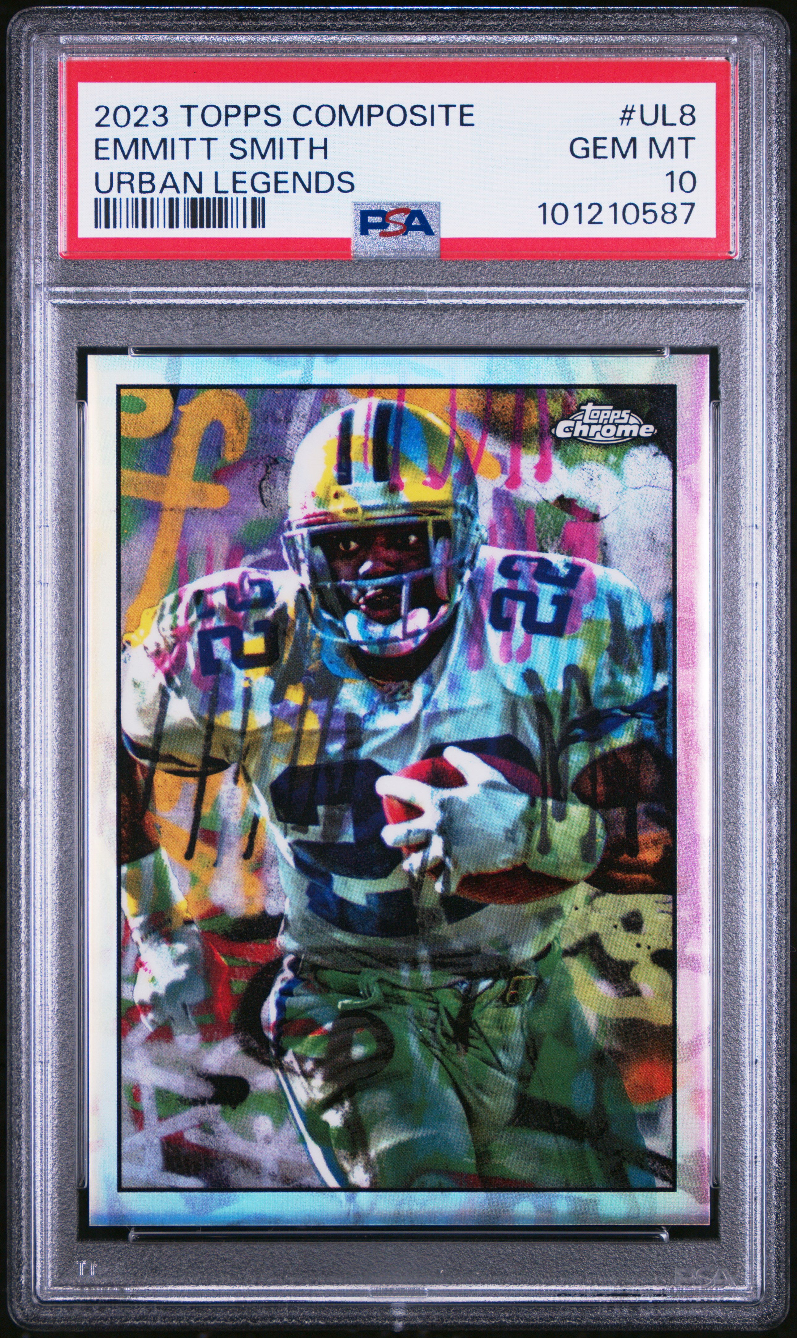 2023 Topps Composite Urban Legends Emmitt Smith #Ul8 Gem Mt 10 front