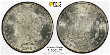 1878-CC $1 MS62