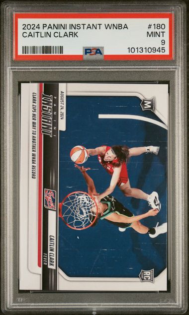 2024 Panini Instant Wnba Caitlin Clark #180 Mint 9 front