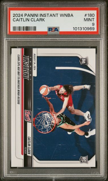 2024 Panini Instant Wnba Caitlin Clark #180 Mint 9 front