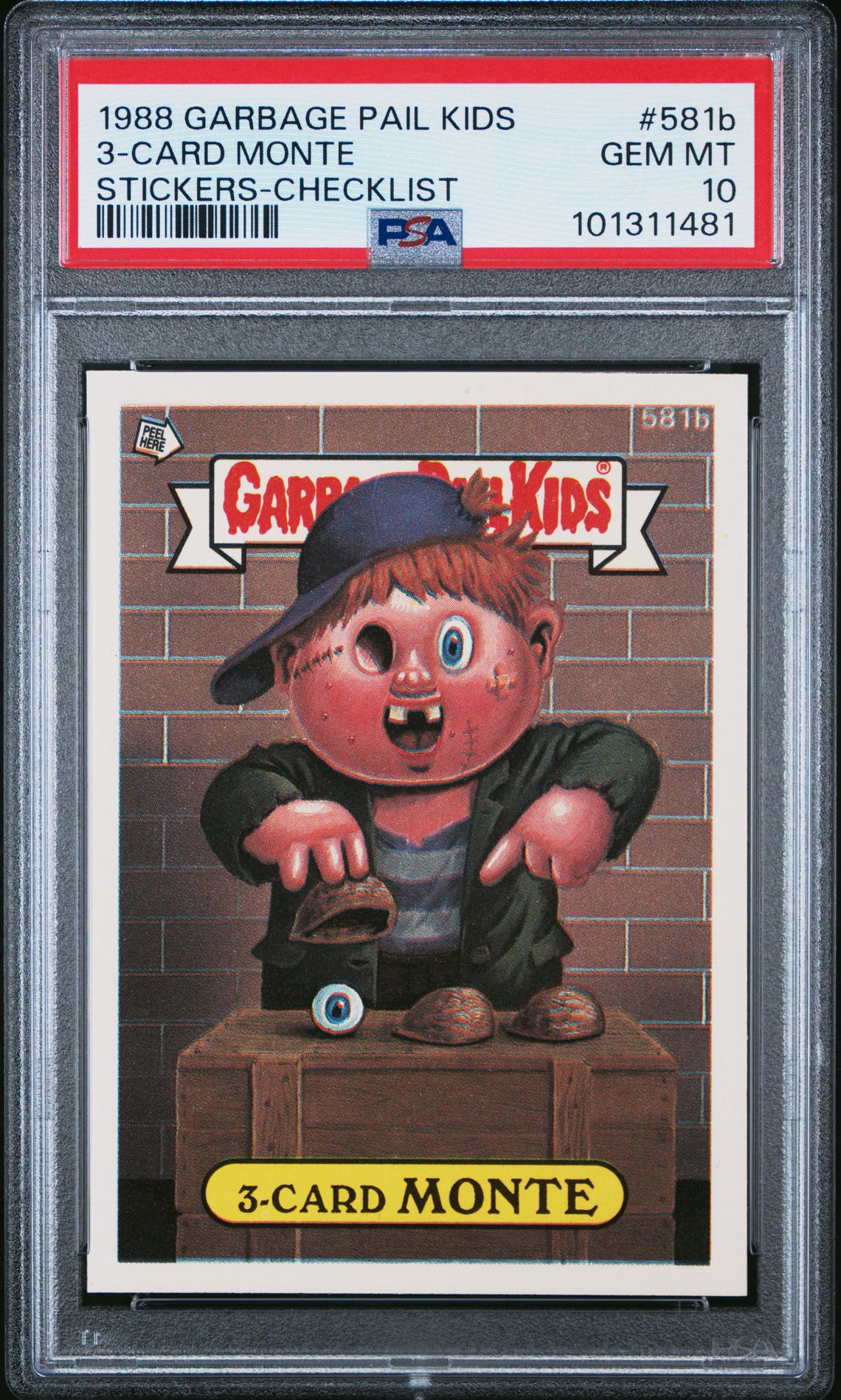 Card Monte PSA 10