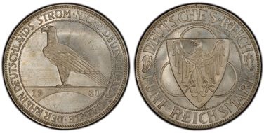 1930-F 5 Mk Rhineland J-346 MS66