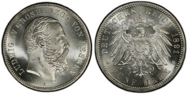 1891-A 5 Mk J-71 MS64