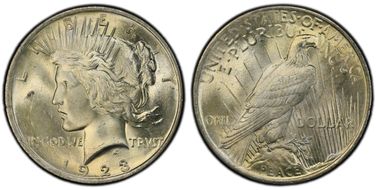 1923 $1 MS64