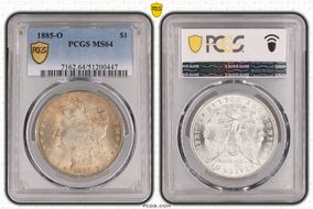 1885-O $1 MS64