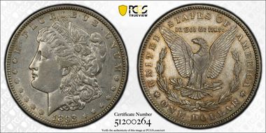 1893 $1 AU53