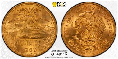 1960-Mo 20C KM-440 MS65RD