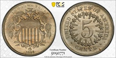 1866 5C MS63