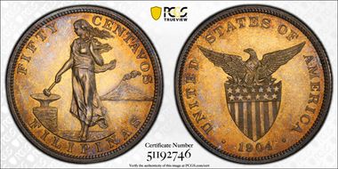 1904 50C PR64