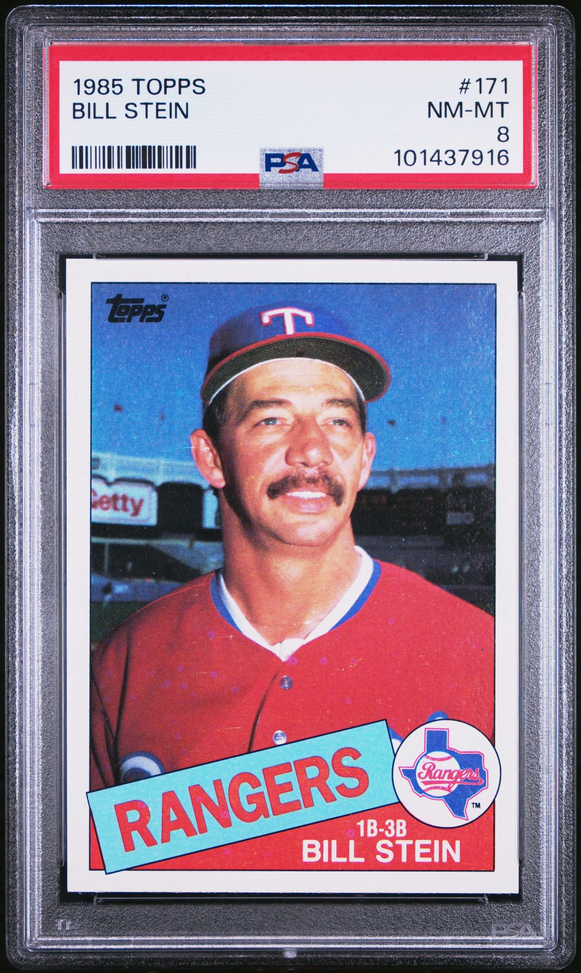 1985 Topps #171 Bill Stein front
