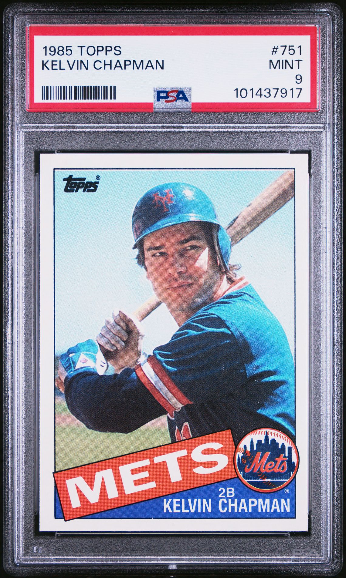 1985 Topps #751 Kelvin Chapman front