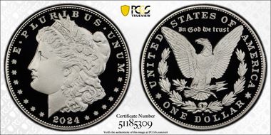 2024-S $1 Morgan Dollar PR70DCAM
